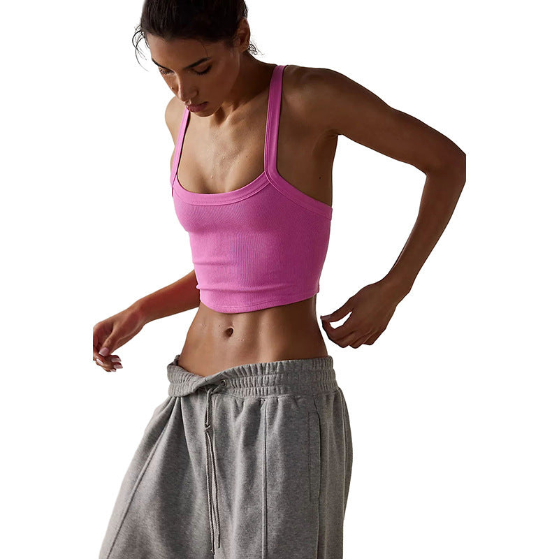 Einfaches, all-matching Pullover ärmelloses Top für Frauen