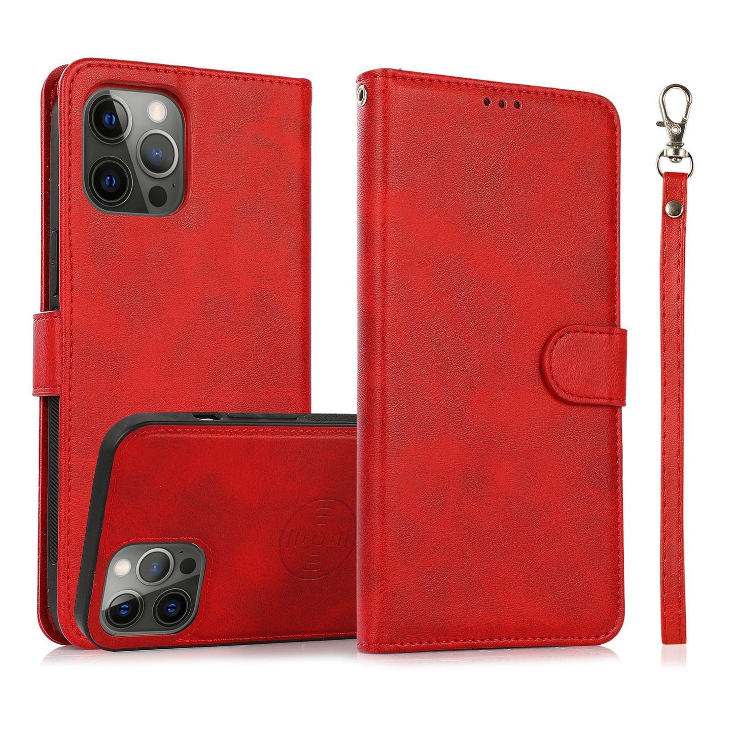Handyhülle Zwei-in-eins Split Wallet Clamshell