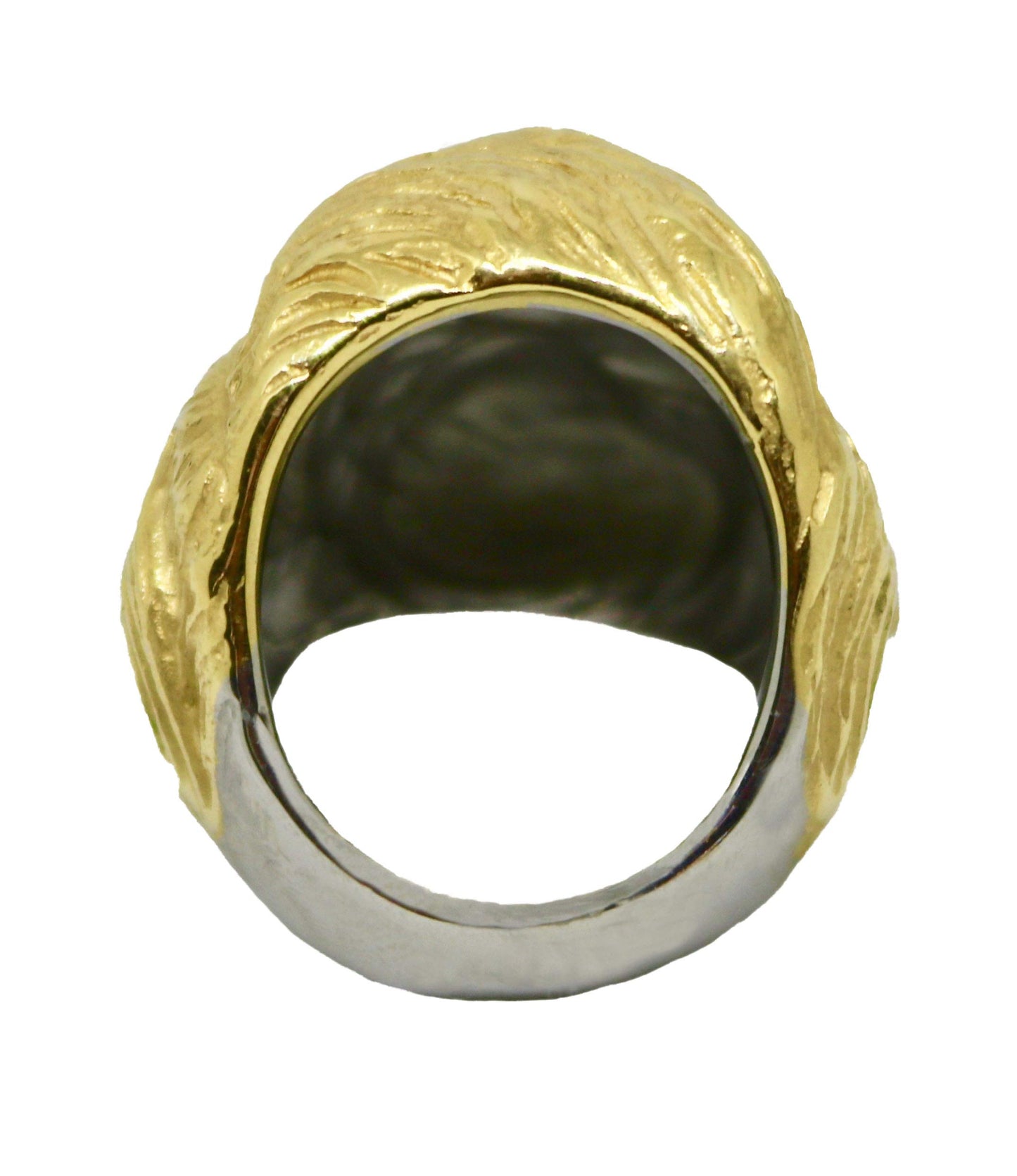 B &amp; L Products Donald Trump Präsidentenring, Trump Präsidentenring, Trump Ringe für Männer, Trump Schmuck, Lustiges und einzigartiges Geschenk für Trump Unterstützer, Gold (9)