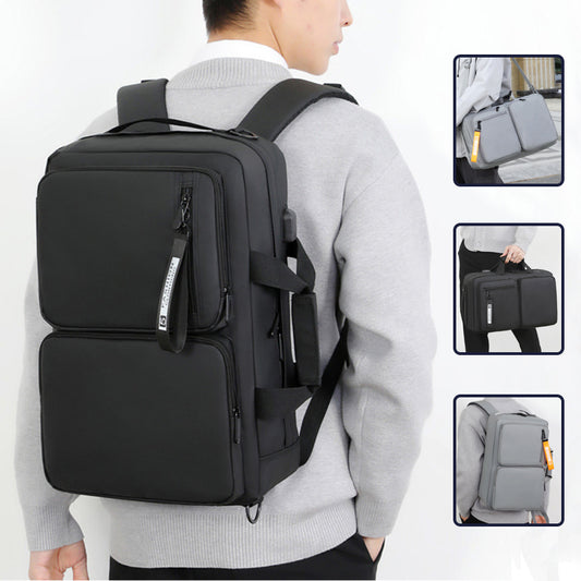 Multifunktionaler Rucksack Große Kapazität Business Laptop Tasche Freizeit Reisen Pendler Schultasche Tragbare Umhängetasche