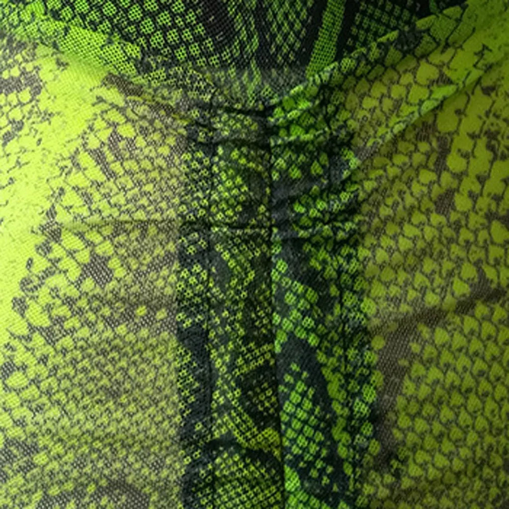 Sexy 2-teiliges Set mit Schlangenmuster für Damen