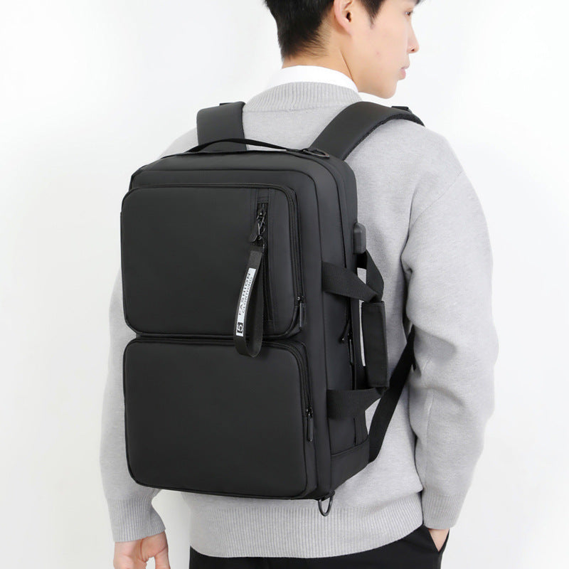 Multifunktionaler Rucksack Große Kapazität Business Laptop Tasche Freizeit Reisen Pendler Schultasche Tragbare Umhängetasche