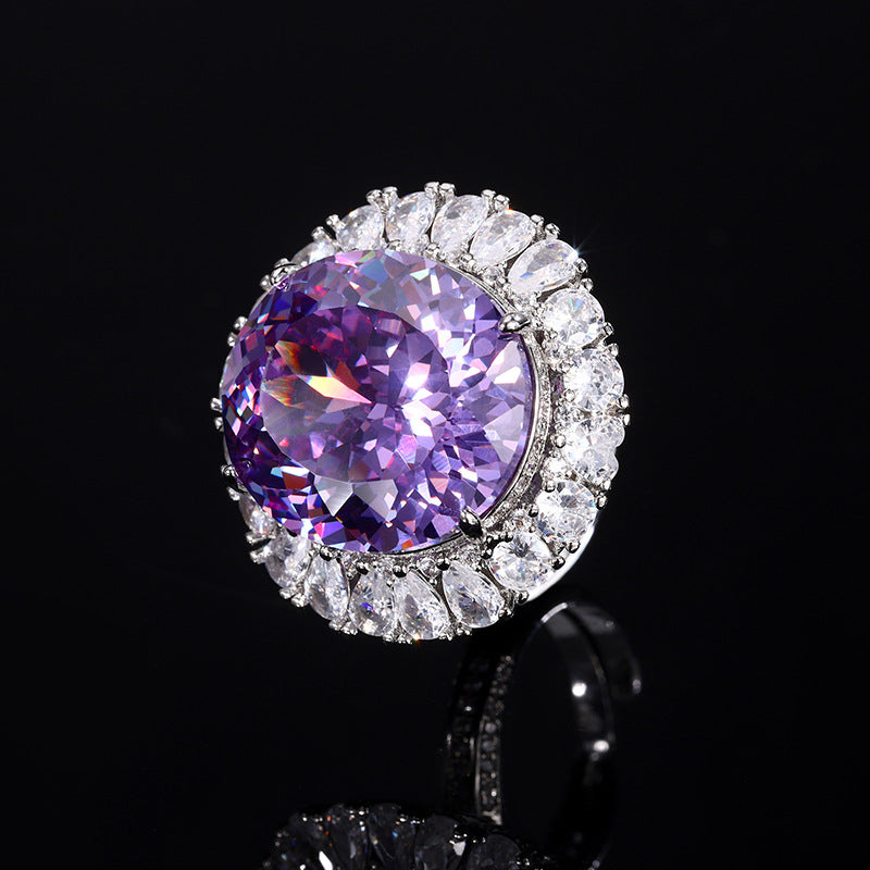 Artificial Bird's Nest Cutout Egg-Shaped Luxuriously Inlaid Elegance Set