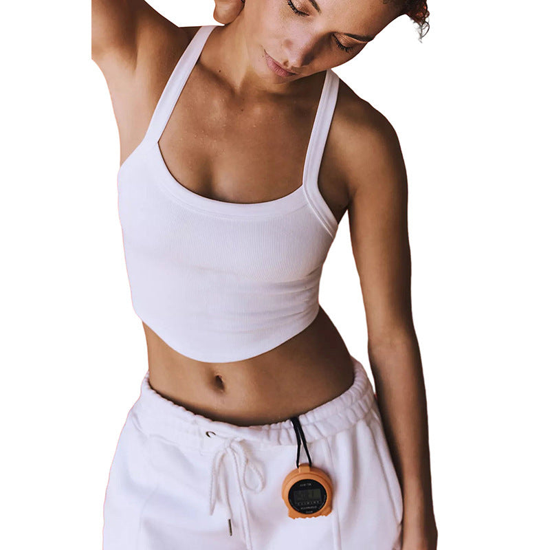 Einfaches, all-matching Pullover ärmelloses Top für Frauen