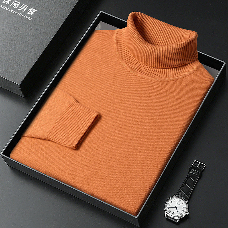 Rollkragenpullover mit Winterfarbe für die Innenbekleidung