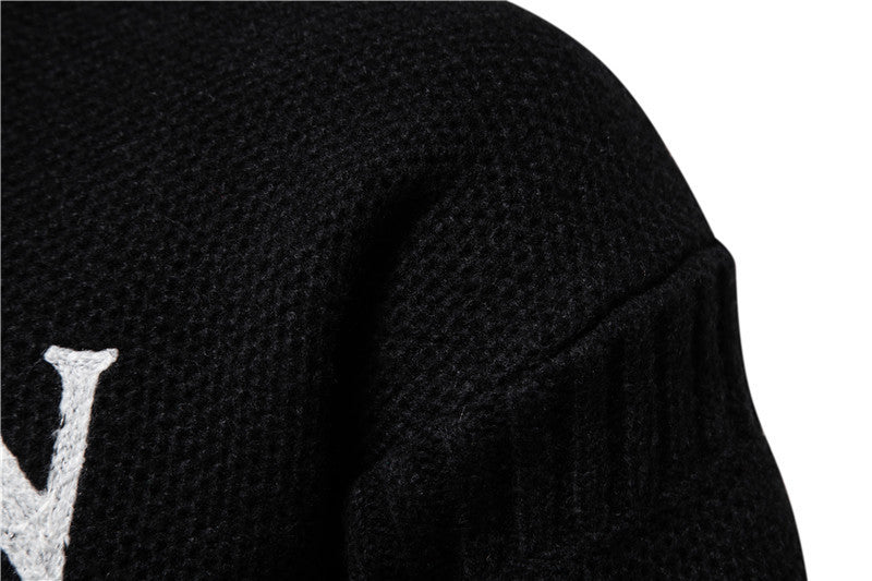 Trendy Freizeit Warm Gestrickt Bottoming Shirt Jugend Pullover