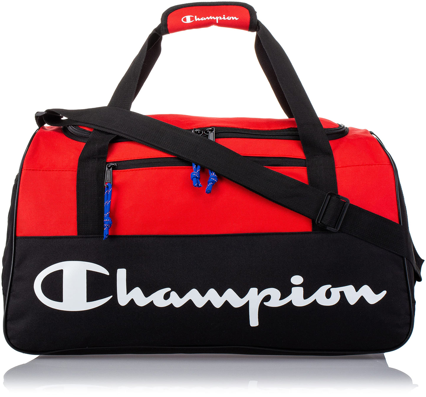 Champion Velocity Duffel Bag, Unisex, Erwachsene, Rot, Einheitsgröße US