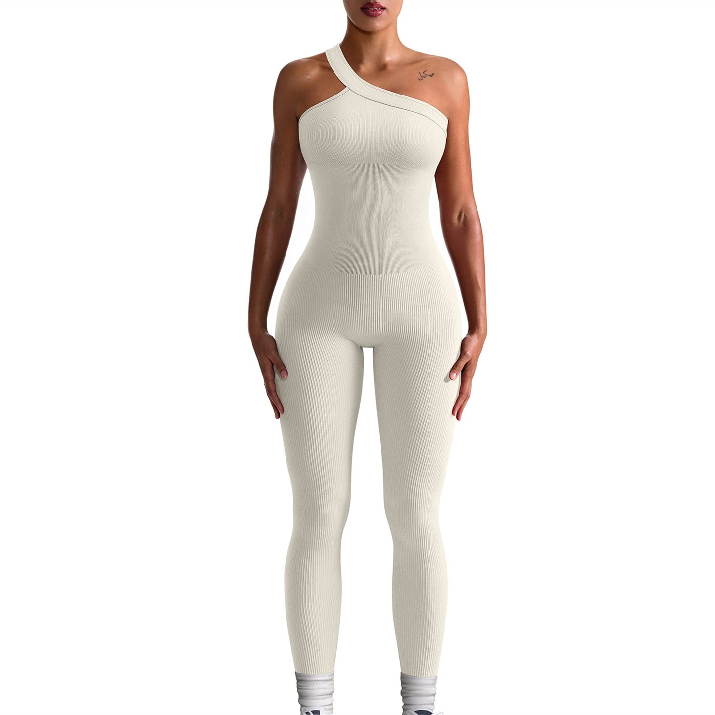 Europäischer und amerikanischer hochelastischer Jumpsuit für Damen