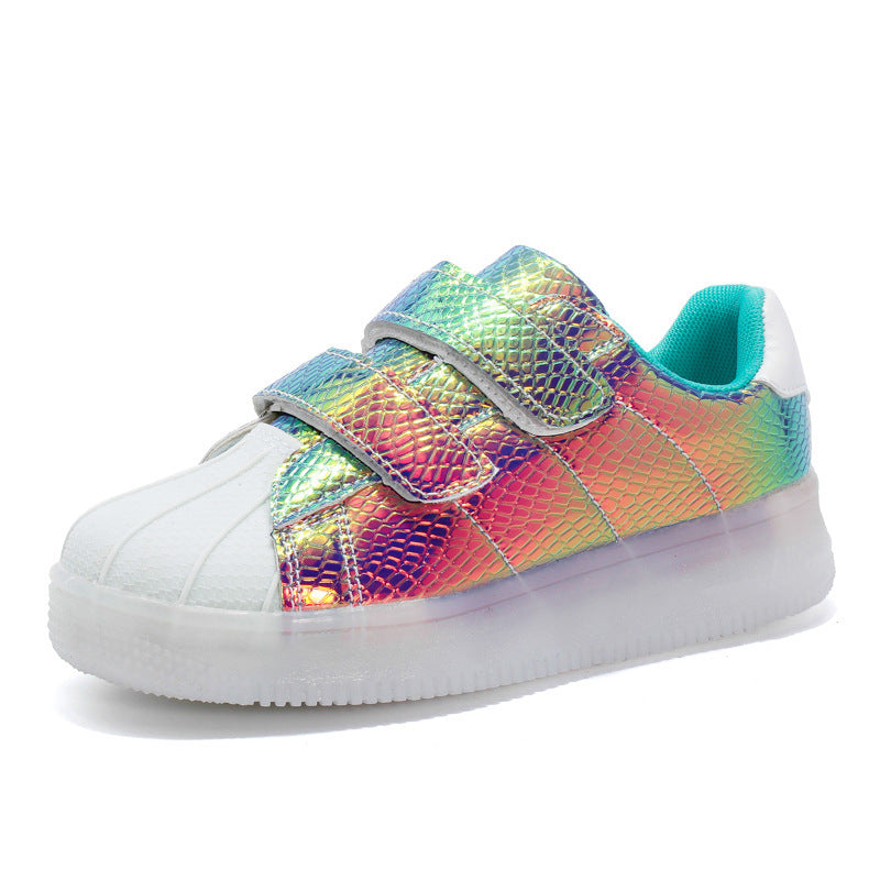 Shell Kopf Bunte Upgrade Mode Cool LED Licht Schuhe