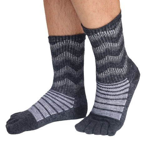 Wool Toe Socks Autumn And Winter Thickened