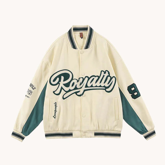 Klassische Baseball-Bomberjacke
