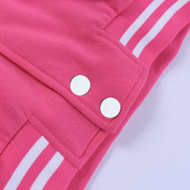 Bestickte Collegejacke: „B“