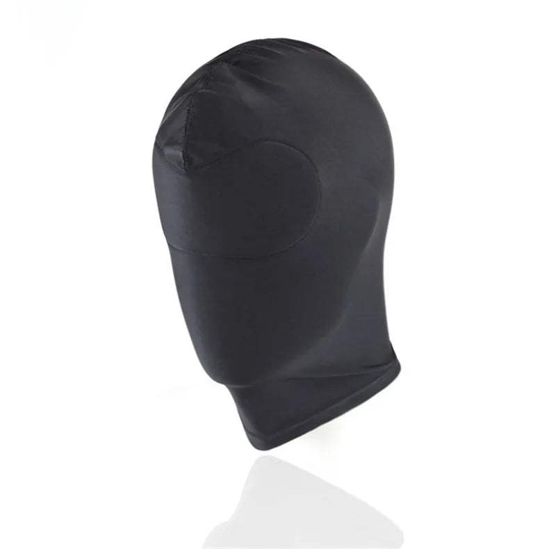 Neuankömmling 1/2/3 Loch Männer Frauen Erwachsene Spandex Sturmhaube Offener Mund Gesicht Auge Kopf Maske Kostüm Slave Spiel Rolle Spielen