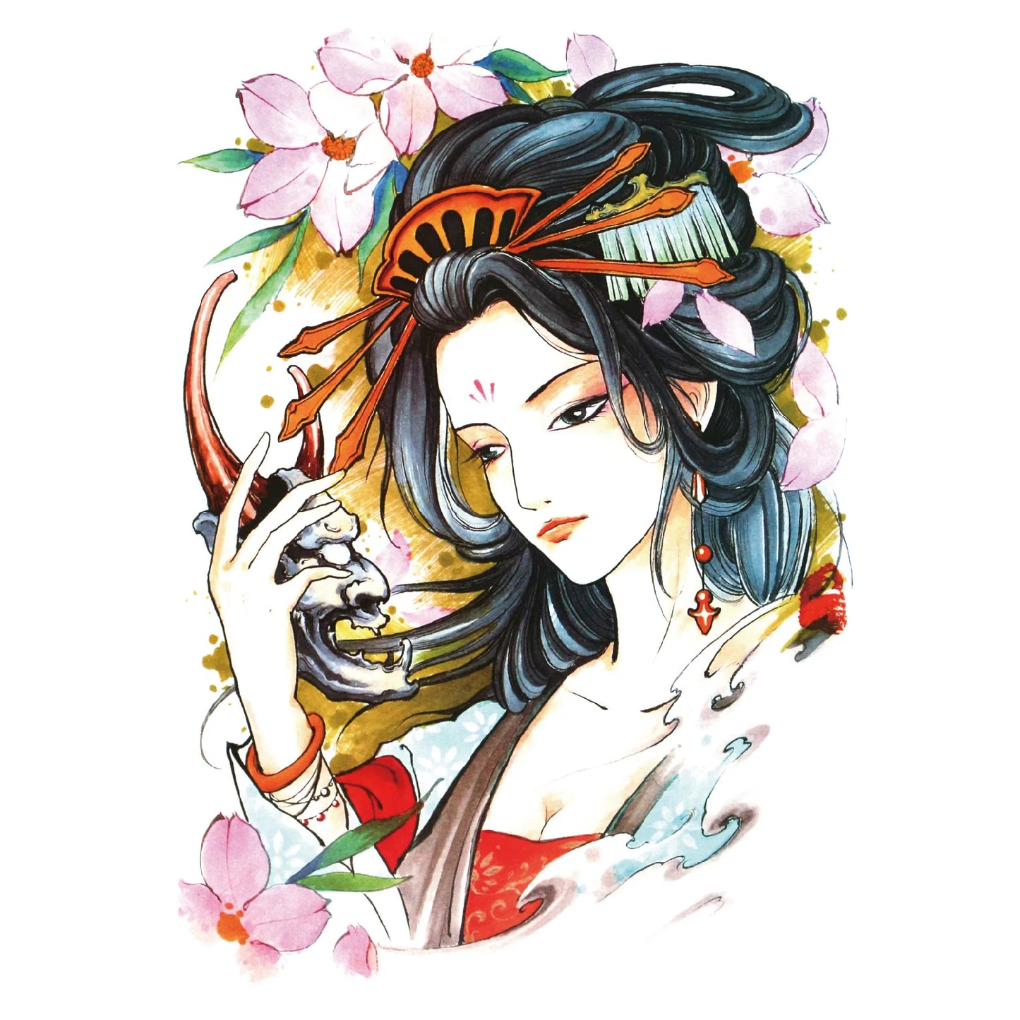 Wholesale Cool Big Full Back Tattoo Designs Large Size Temporary Tattoo Men's Full Back Tattoo Sticker