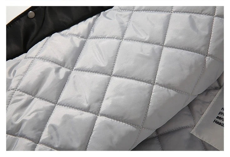 Winter Varsity Jacke Männer Frauen Embriodey Basketball Jacke Retro Mode Pilot Jacke Männer Tier Paar Kleidung High Street