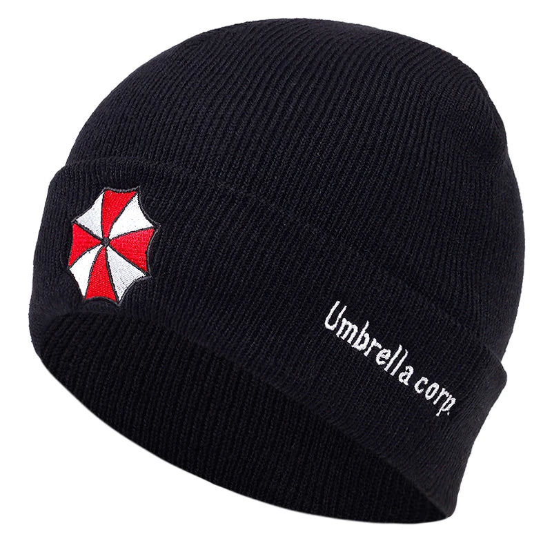 umbrella Skullies Beanies Men Winter Hat Women Knitted Hats For Men Cap Winter Beanie Hat Gorro Thick Warm Men's Cap