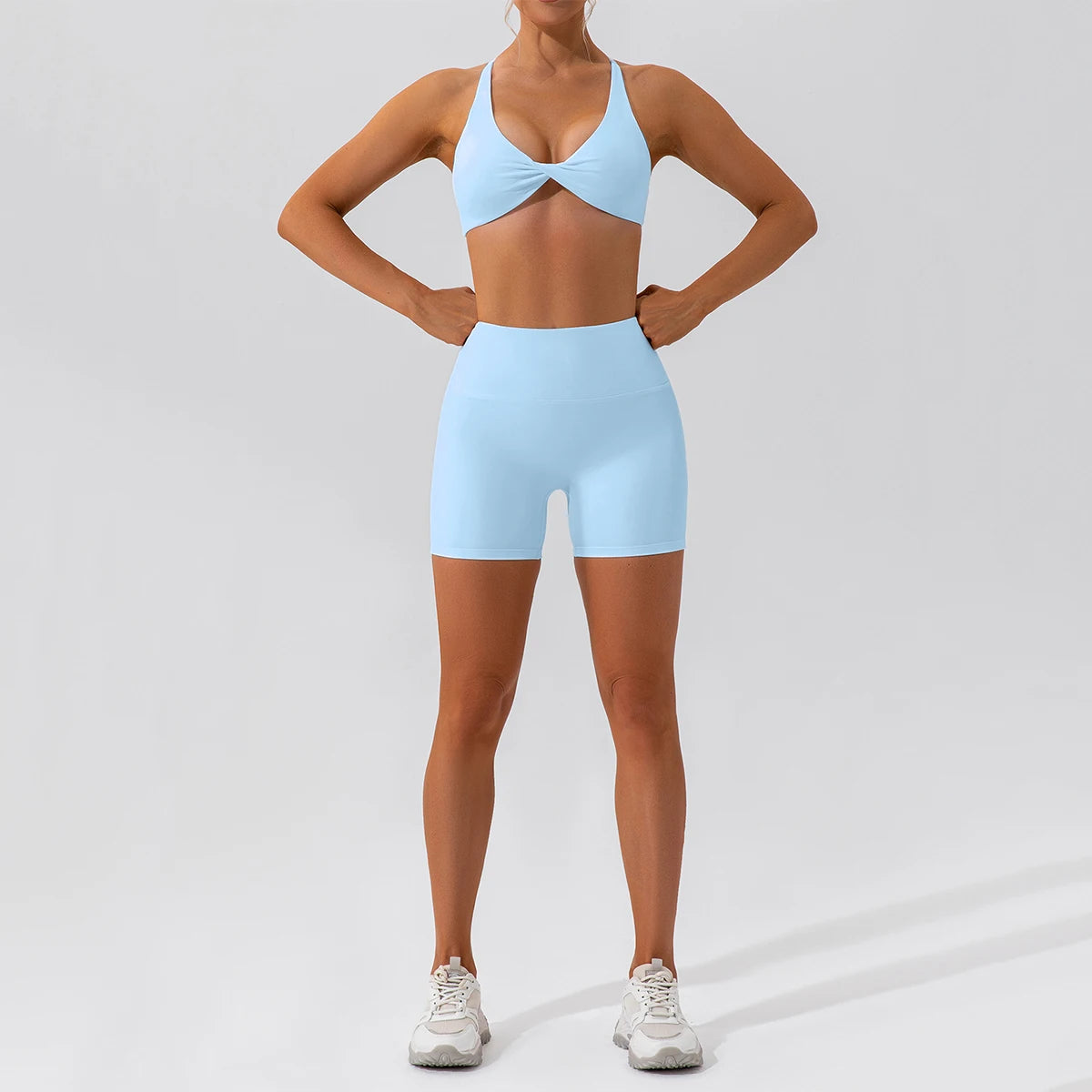 Summer 2PCS Yoga Suit Sports Set Women Quick-Dry Gym Set Women Tracksuit Running Workout Sports Shirt Yoga Clothing