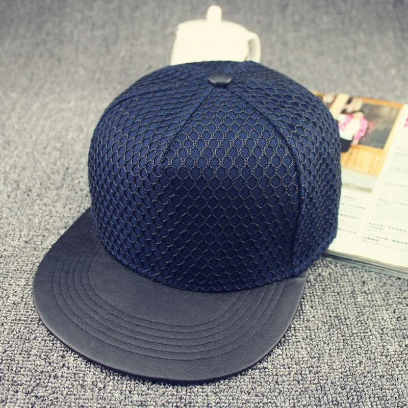 5 Colors New Hot Sale Plastic Triangle Baseball Cap Hat Hip Hop Cap Flat-brimmed Hat Snapback Cap Hats for Men and Women
