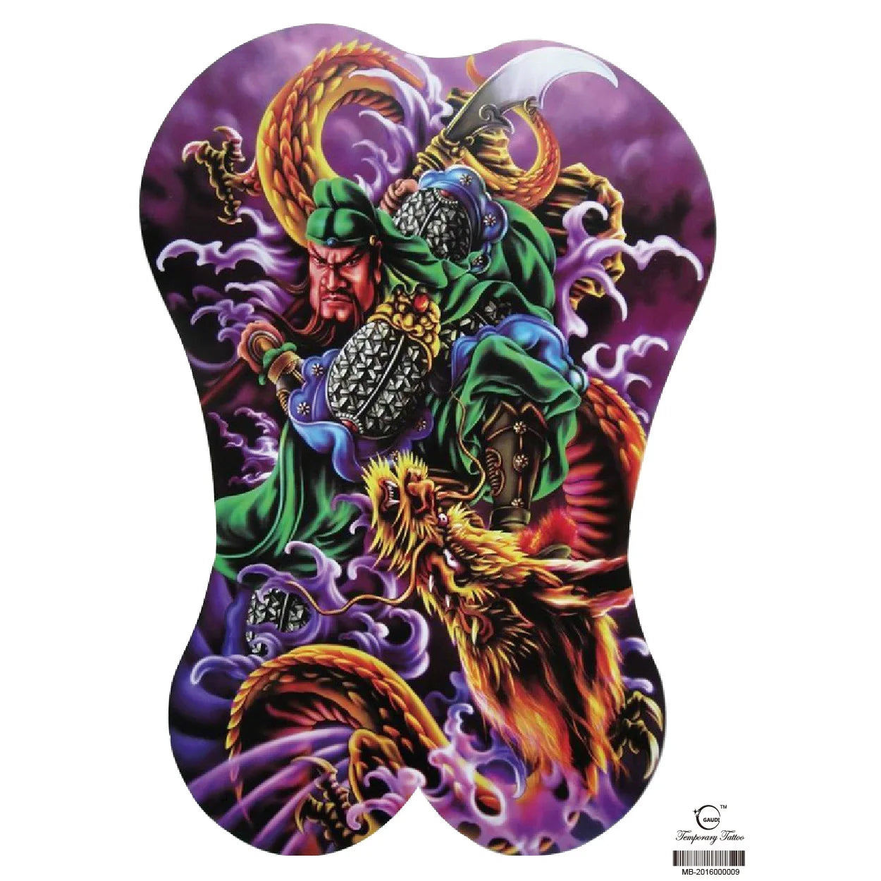 Wholesale Cool Big Full Back Tattoo Designs Large Size Temporary Tattoo Men's Full Back Tattoo Sticker