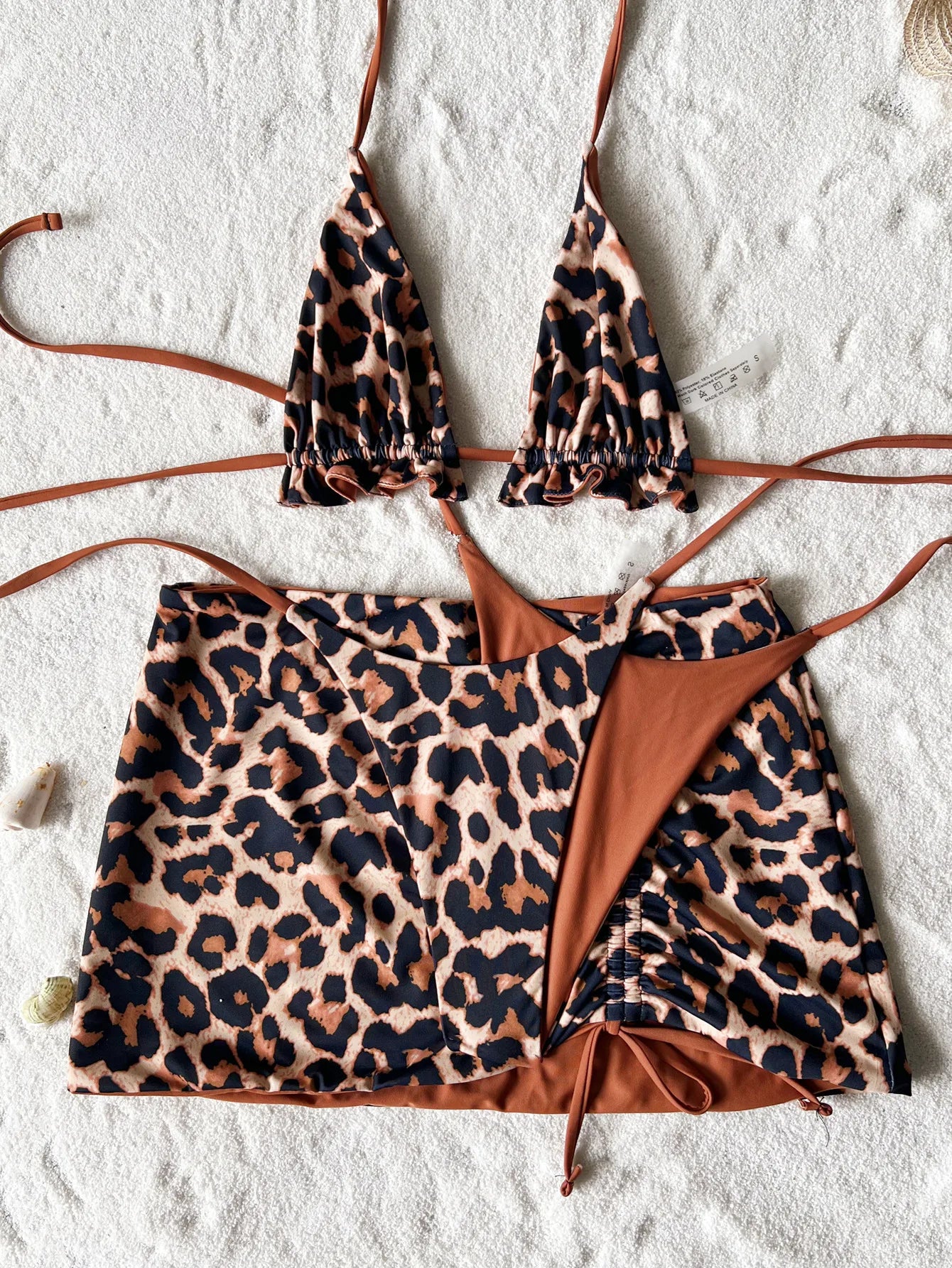 Ladies high quality fashion bikini 3 piece set custom swimwear for women manufacturer beachwear sexy casual