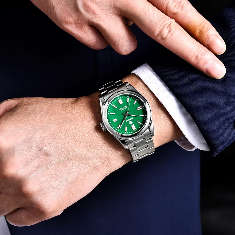 BENYAR Neue Taucheruhr für Männer 10Bar wasserdichte Herren Mechanische Armbanduhren Luxus Edelstahl Automatikuhren