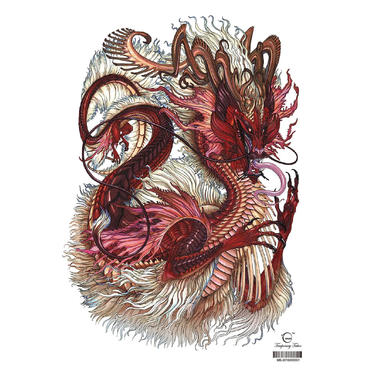 Wholesale Cool Big Full Back Tattoo Designs Large Size Temporary Tattoo Men's Full Back Tattoo Sticker