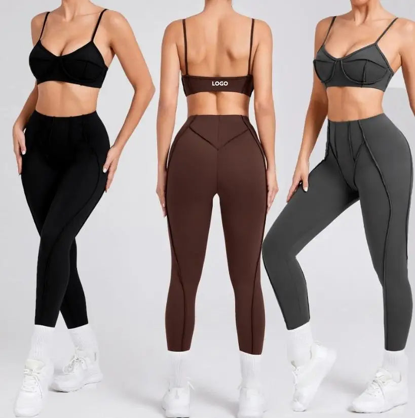 Active Wear Sets Gym Women Clothes 2 Piece Yoga Sets Women Gym Fitness Sets