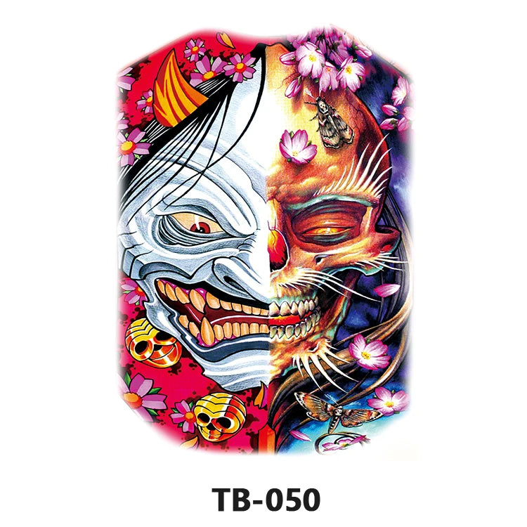 Wholesale Cool Big Full Back Tattoo Designs Large Size Temporary Tattoo Men's Full Back Tattoo Sticker