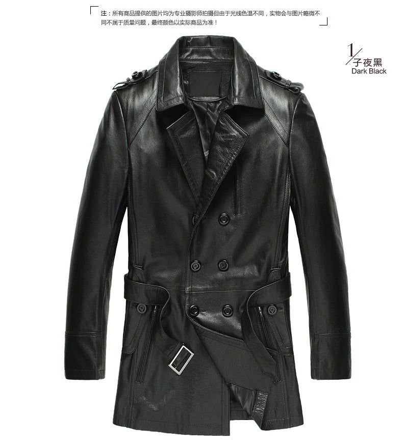 Mauroicardi Herbst Schwarz Pu Leder Trenchcoat für Frauen Langarm Zweireiher Elegante Luxus Britischen Stil Mode 2021