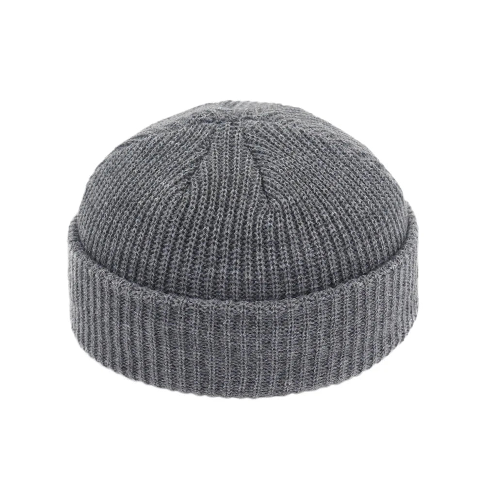 &quot;Trendy Pumpkin Beanie - Warm Knitting Skull Cap for Men &amp; Women - Unisex Hip-Hop Style Winter Hat&quot;