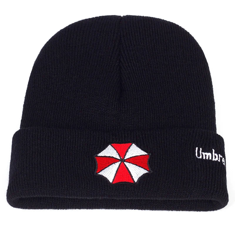 umbrella Skullies Beanies Men Winter Hat Women Knitted Hats For Men Cap Winter Beanie Hat Gorro Thick Warm Men's Cap