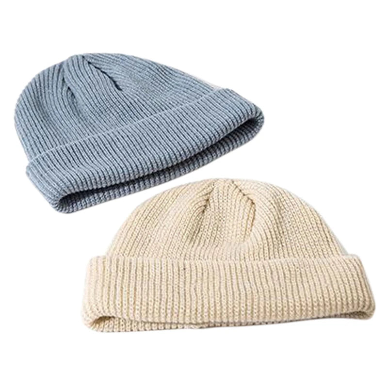 Damen Casual Cap Winter Unisex Rippenstrick Beanie Mützen Hüte Für Frau Herren Kinder Mädchen Jungen Schwarz Grau Rot Einfarbig