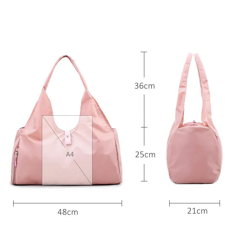 Yoga-Matte Tasche Gym Fitness Handtaschen für Frauen Männer Training Sac De Sport Reise Gymtas Nylon Outdoor Sport Tas Sporttas XA441WA