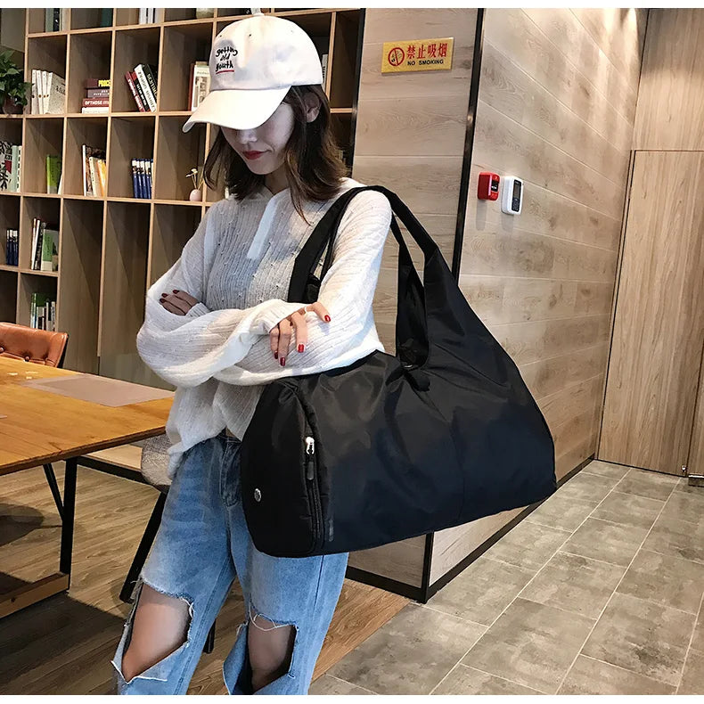 Yoga-Matte Tasche Gym Fitness Handtaschen für Frauen Männer Training Sac De Sport Reise Gymtas Nylon Outdoor Sport Tas Sporttas XA441WA