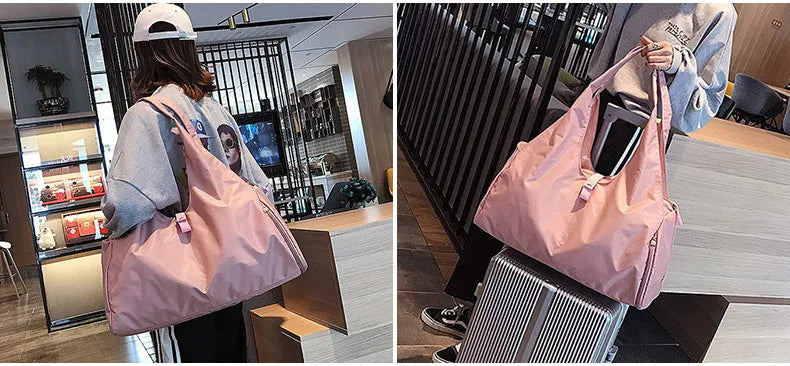 Yoga-Matte Tasche Gym Fitness Handtaschen für Frauen Männer Training Sac De Sport Reise Gymtas Nylon Outdoor Sport Tas Sporttas XA441WA