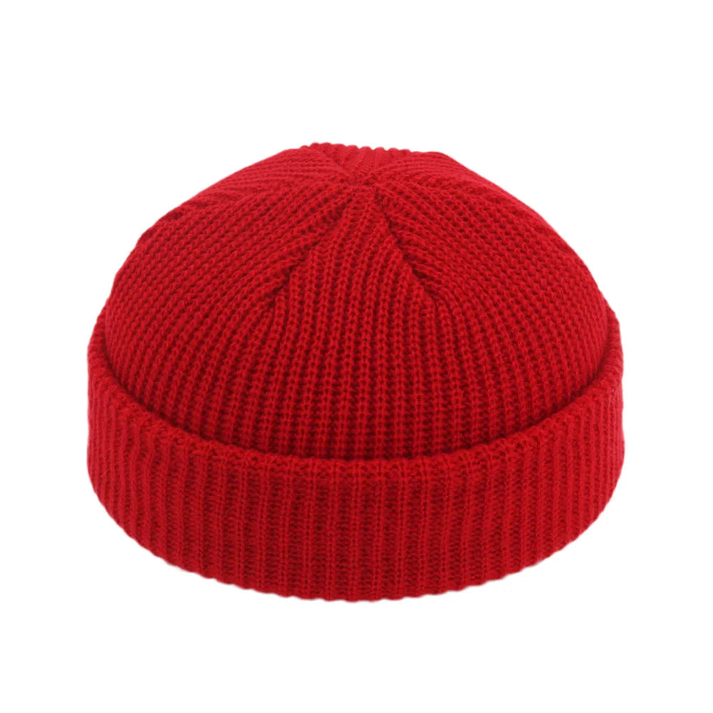&quot;Trendy Pumpkin Beanie - Warm Knitting Skull Cap for Men &amp; Women - Unisex Hip-Hop Style Winter Hat&quot;