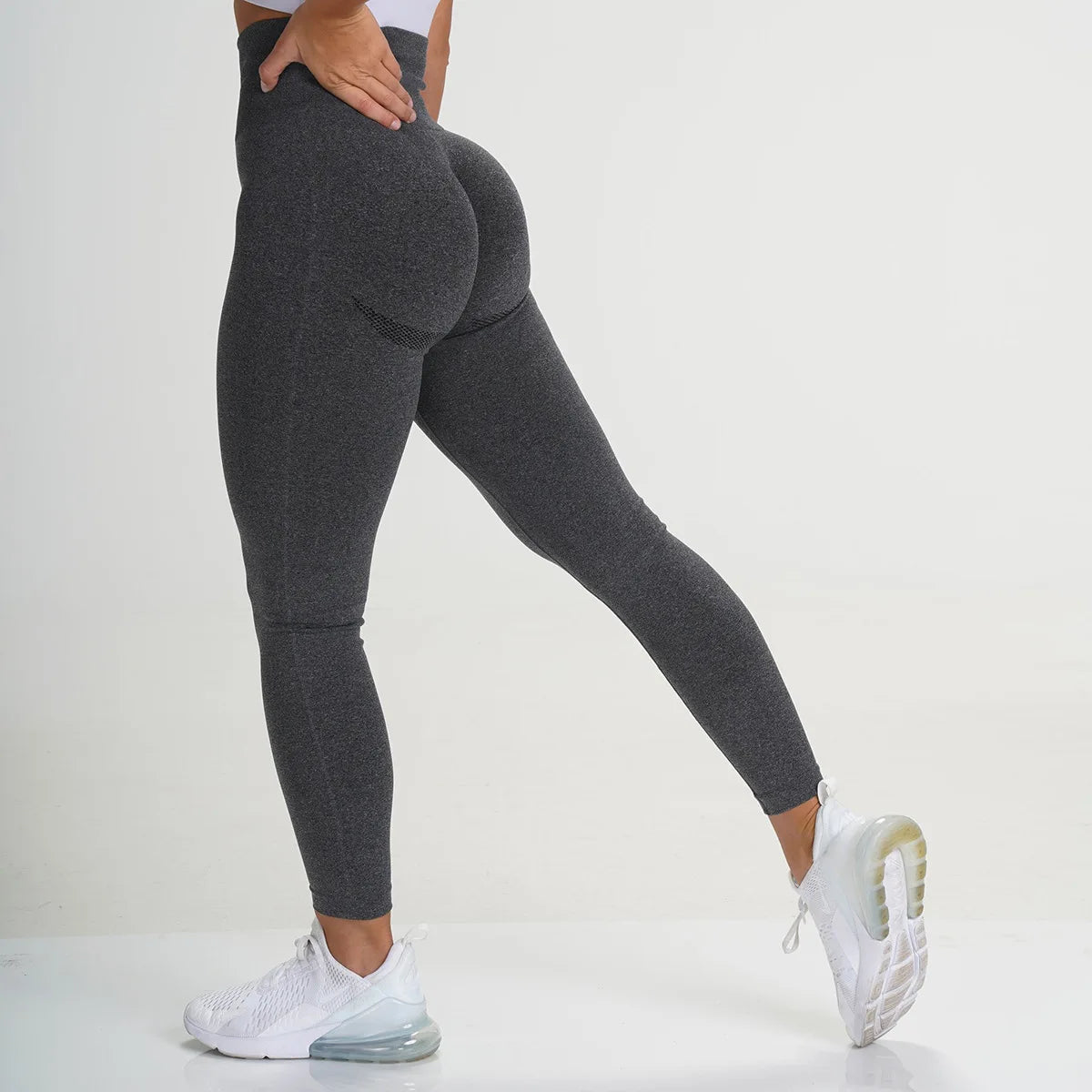 Contour Seamless Leggings Women High Waist Yoga Pants Tummy Control Gym Leggings Booty Yoga Leggings Sports Workout Tights Woman