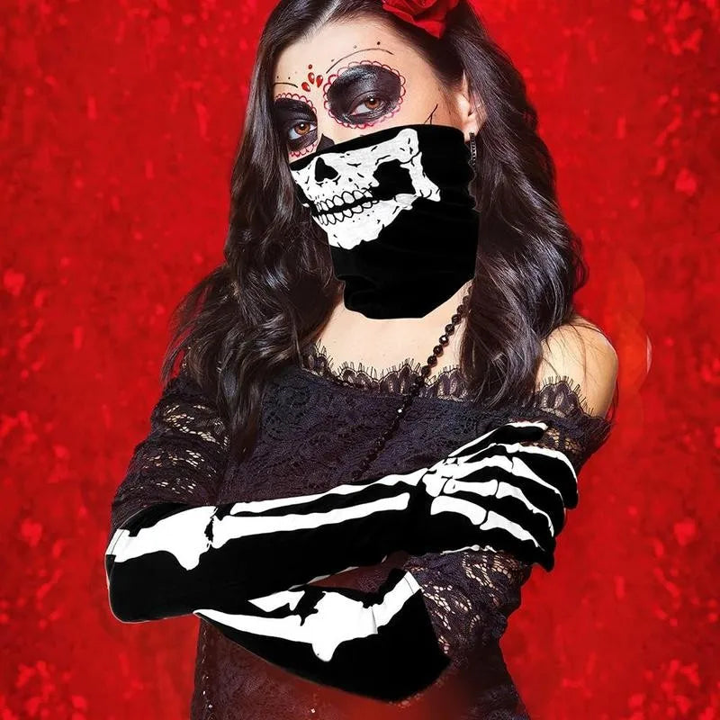 Halloween Handschuhe Skelett Socken Gruselige Pfotenhandschuhe Blutende Happy Halloween Party Dekor Für Männer Frauen Horror Party