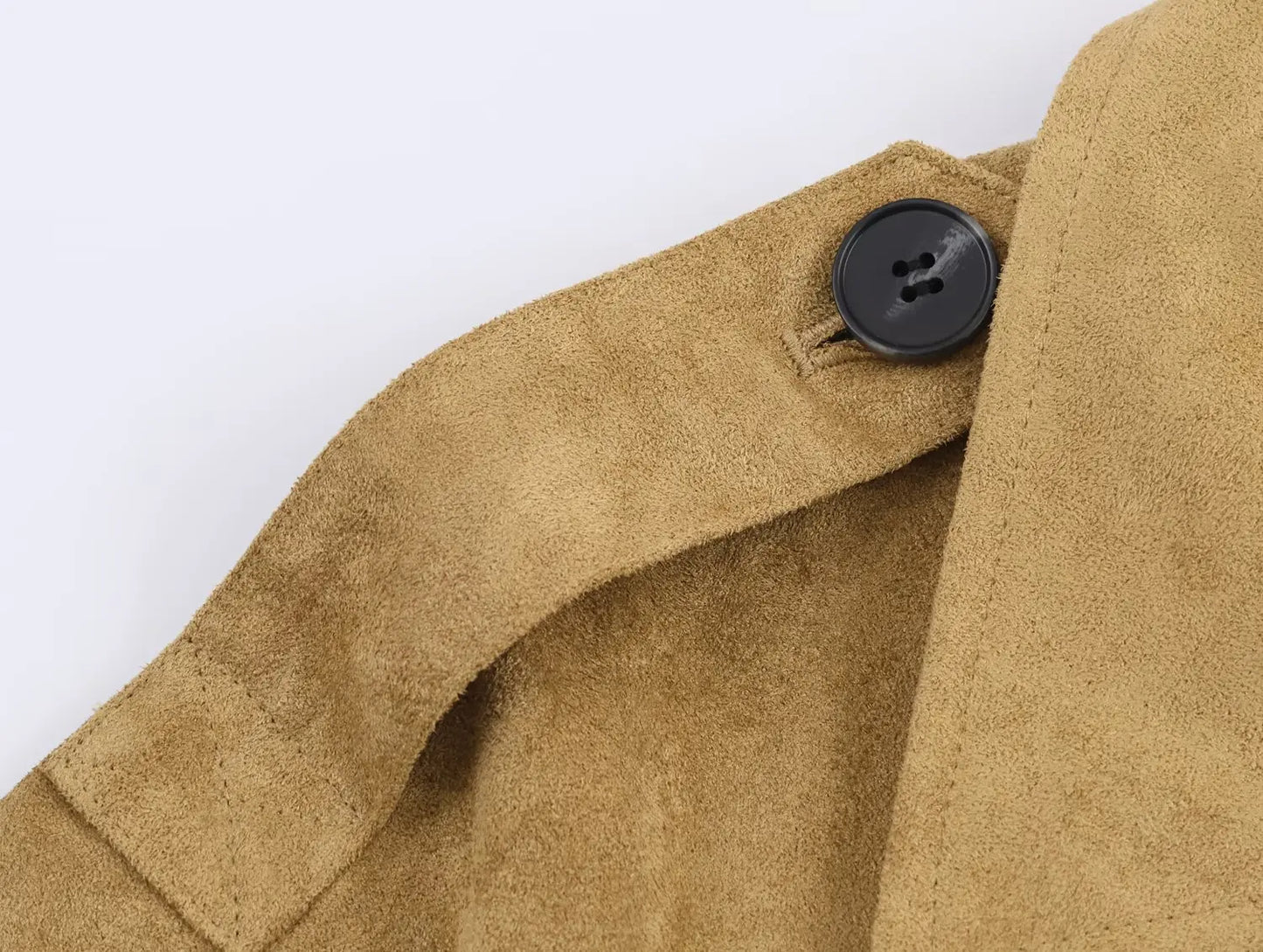 European and American Women's New Fashion Versatile Solid Color Short Long-sleeved Windbreaker Jacket