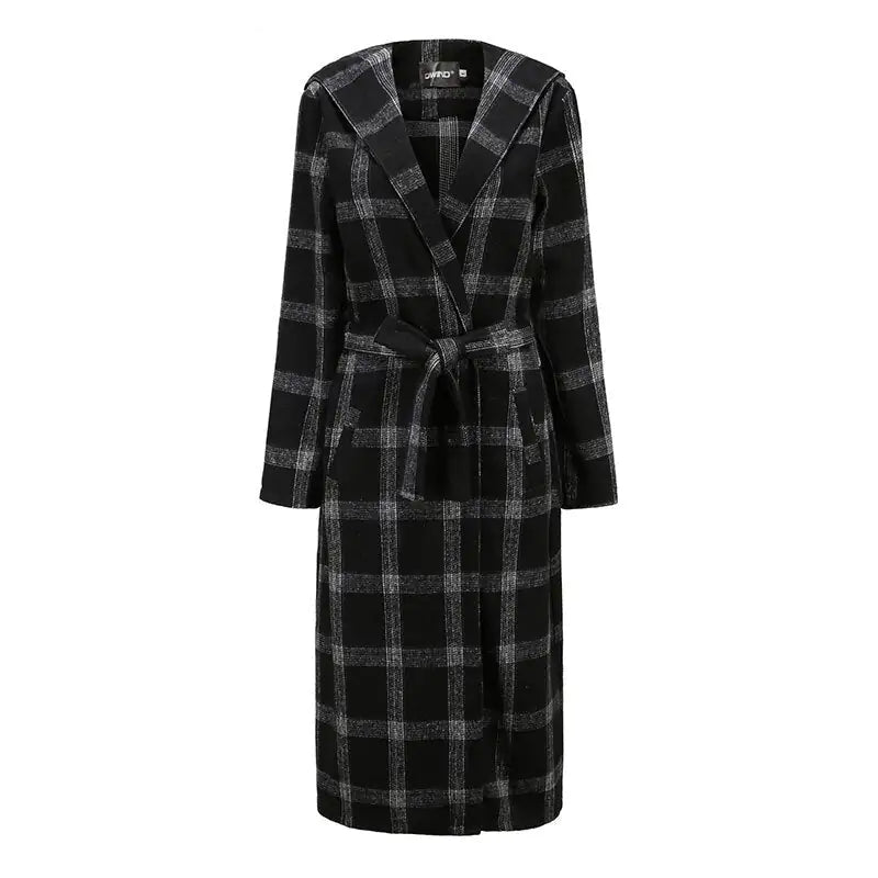 Trenchcoat mit Kapuze