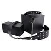 Leather Lingerie With Breast Nail Chest Massage Women's BDSM Toy Neck Bondage