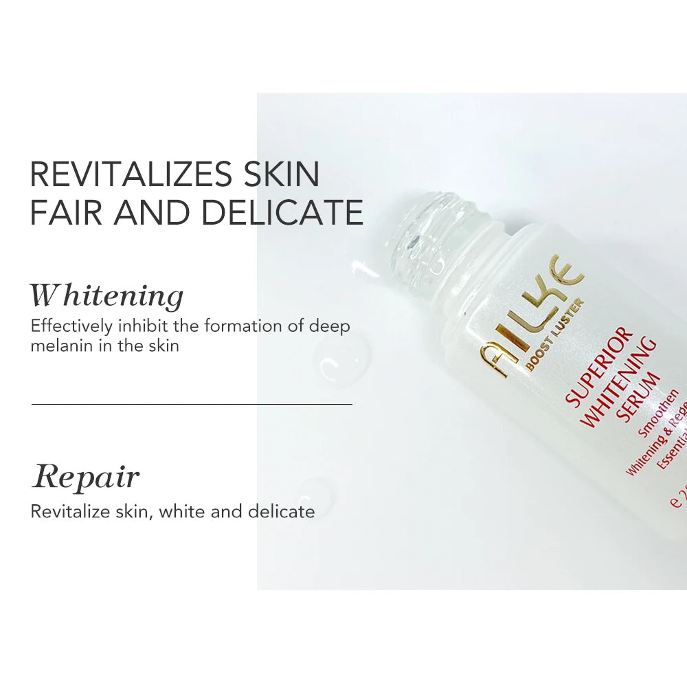 AILKE Lightening Facial Skin Care Cream With Glutathione, Reduce Dark Spots, Improve Dull Skin, Moisturizing Face Clean Set
