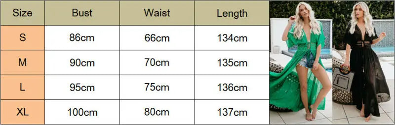 New Summer Women Lace Crochet Beach Cardigan Bikini Cover Up Wrap Beachwear Long Dress