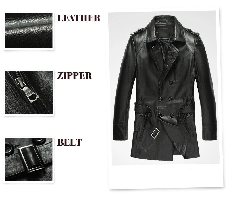 Mauroicardi Herbst Schwarz Pu Leder Trenchcoat für Frauen Langarm Zweireiher Elegante Luxus Britischen Stil Mode 2021