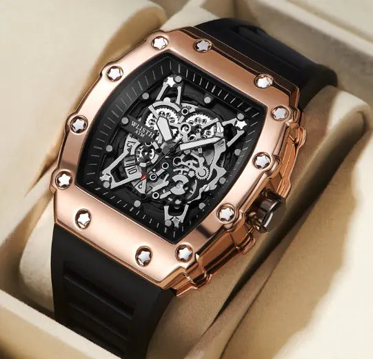 Leuchtende Herrenuhr