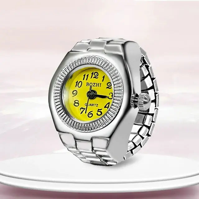 Vintage Y2k Fingeruhr Ringe