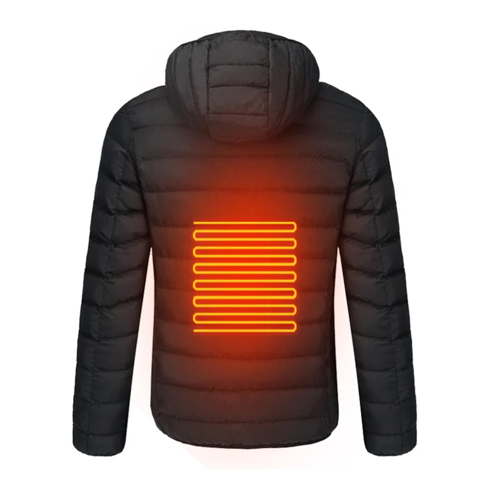 Beheizte Jacke mit Heat-Technologie