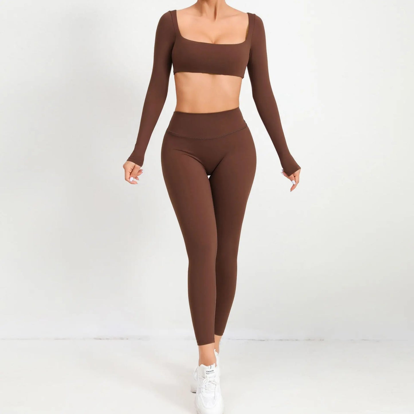Sexy Fitness Long Sleeve Yoga Clothes Backless Gym Top Women Breathable Sports Crop Yop Shirts Quick Dry Sportswear Women Top