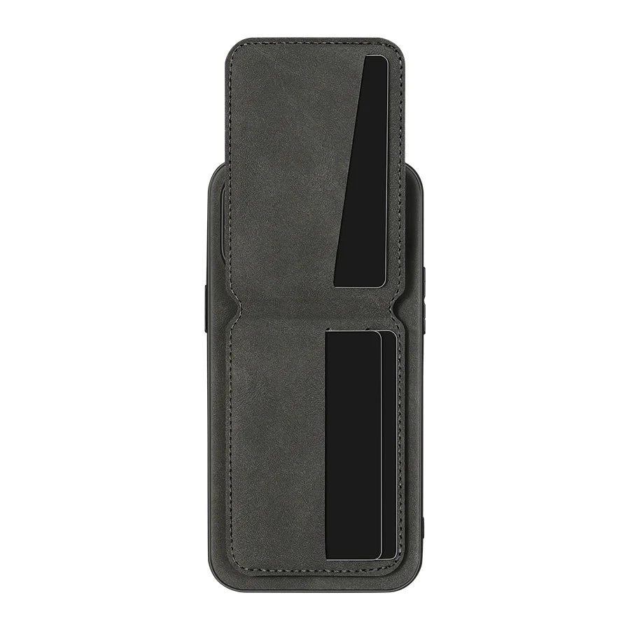 Business Luxury Sheepskin Leather Case For Google Pixel 9 10 11 Pro XL Card Holder Magnetic Stand Phone Cover For Pixel 9A 10A
