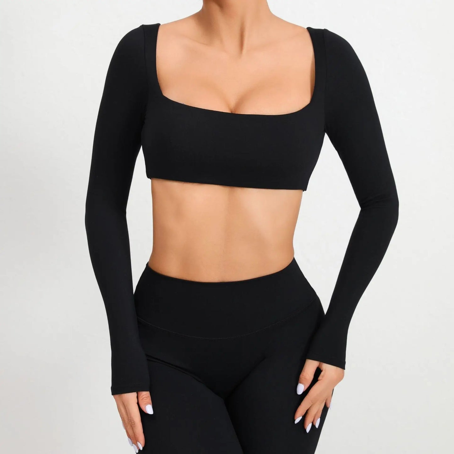 Sexy Fitness Long Sleeve Yoga Clothes Backless Gym Top Women Breathable Sports Crop Yop Shirts Quick Dry Sportswear Women Top